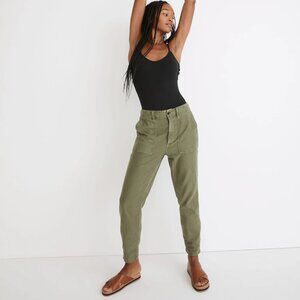 Madewell Curvy Griff Tapered Fatigue Pants